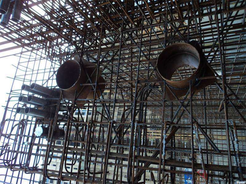 Installation site of supporting waterproof casing for a project in Xiong'an New 